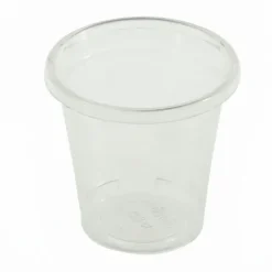 Plastglas 3 cl snapsglas Ø45 mm Bionedbrydelig 100 stk.