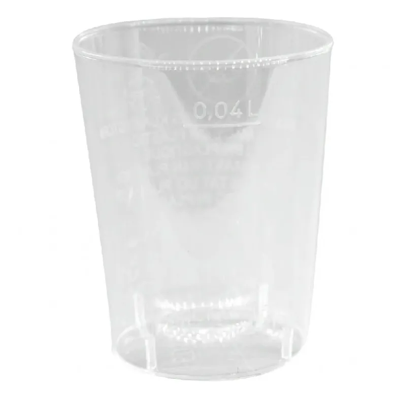 Plastglas Snapseglas 2/4 cl 50 stk.