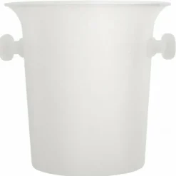 Plastikkøler - frosted hvid