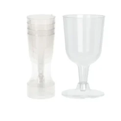 Plastvinglas 160 ml PP - Sæt med 4 stk.