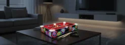 Poolbord med LED-lys 485x310 mm