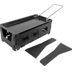 Raclette Sammenklappelig Rustfrit Stål til 2 personer