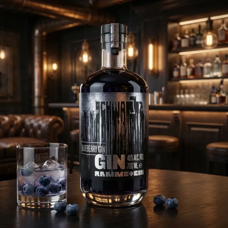 Rammstein Schwarz Gin FL 70