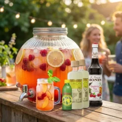 Raspberry Lemon Dispenser - drinkspakke