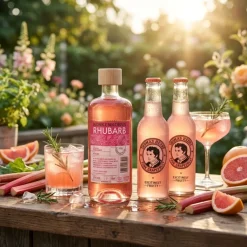 Rhubarb & Grapefruit - Månedens Cocktail - Drinkspakke