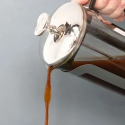 Roma 6-kops stempelkande rustfrit stål La Cafetière