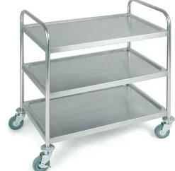 Rullebord m/3 hylder 91x59x93cm RS