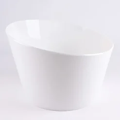 Rund flaskekøler hvid 12 liter