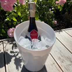 Rund flaskekøler 3 liter, hvid