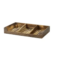 Rustic Wooden Display Kasse