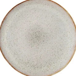 Sandrine Tallerken, Natur, Stentøj D22xH2 cm