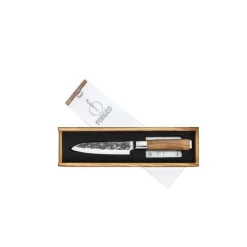 Santokukniv 14 Smedet Oliven SdV 14cm