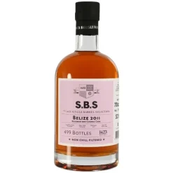 SBS Belize 2011, Bourbon and Cognac 52% FL 70