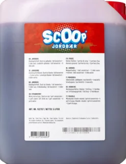 Scoop Slushice Jordbær, 5L