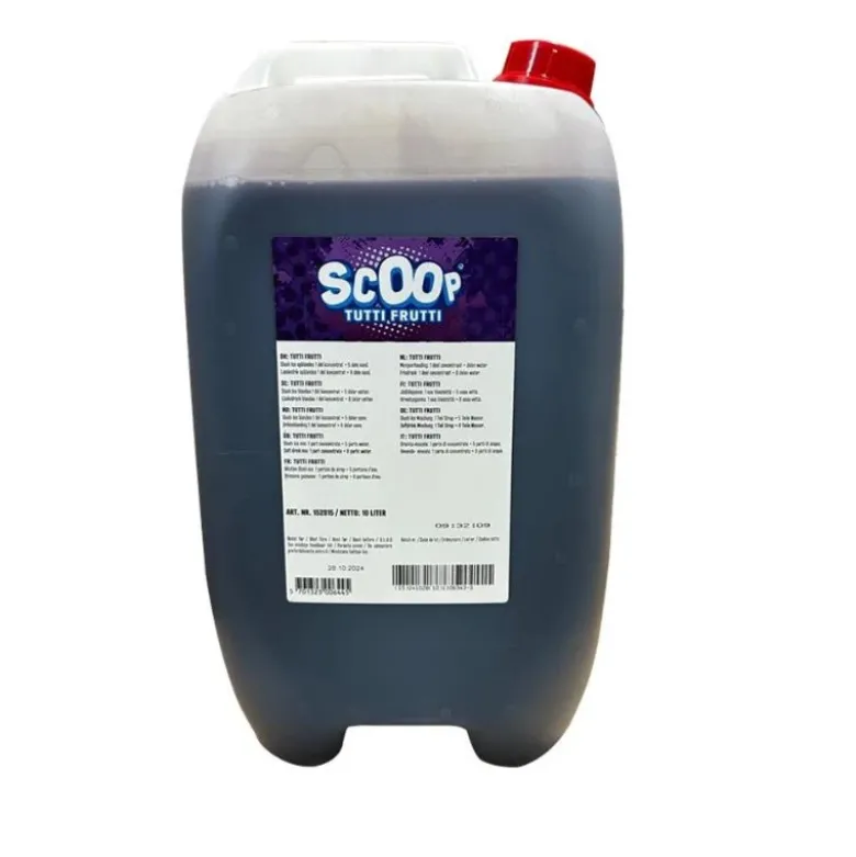 Scoop Slushice Koncentrat tuttifrutti, 10L