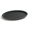 Serveringsbakke oval skridsikker 210x290 mm FRP