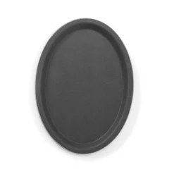 Serveringsbakke oval skridsikker 210x290 mm FRP