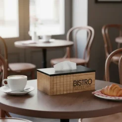 Servietboks "bistro" 25x13,5x9cm