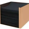 Servietholder i kobber finish - 13x13x10,1 cm