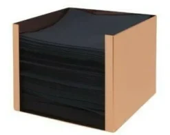 Servietholder i kobber finish - 13x13x10,1 cm
