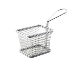 Serving Fry Basket Rektangulær 12,5 x 10 x 8,5 cm