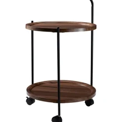 Sidebord på hjul Ø40xH67 cm
