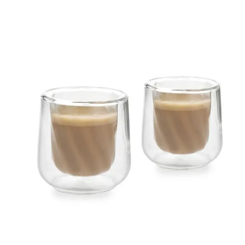 Siena dobbeltvægget cortado glas 2 stk La Cafetière