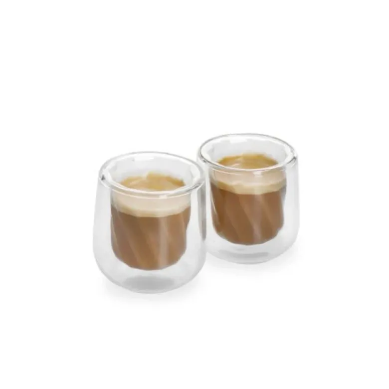 Siena dobbeltvægget cortado glas 2 stk La Cafetière