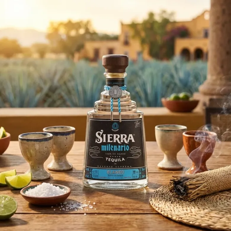 SIERRA Milenario Blanco Tequila 70 cl