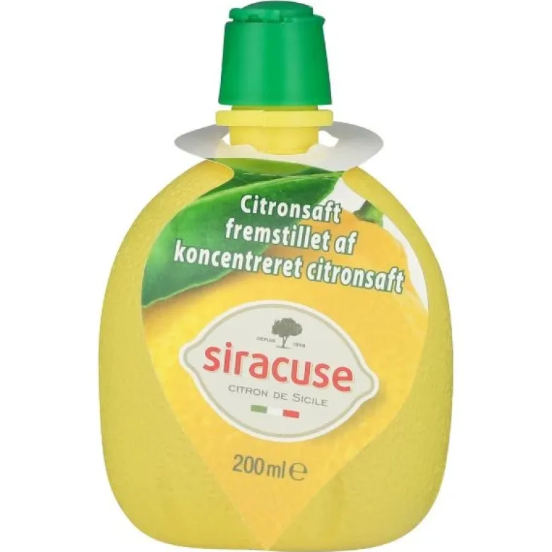 Siracuse citronsaft 200ml