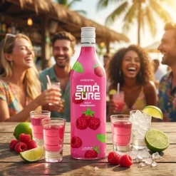 Små Sure Raspberry 100 cl