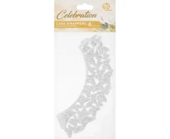 Sommerfugl cupcake holdere 6 stk