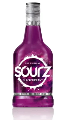 Sourz Blackcurrant / Solbær FL 70