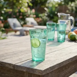 Stabel glas grøn 30 cl