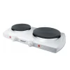 Steba Dobbelt kogeplade STKF150, Ø16/19 cm zoner, 2300W, hvid