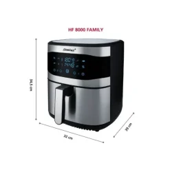 Steba Varmluftsfriture Family 8 L timer 80-200°C