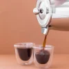 Stempelkande 8 kopper dobbeltvægget rustfrit stål La Cafetière