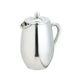Stempelkande 8 kopper dobbeltvægget rustfrit stål La Cafetière