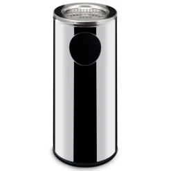 Stående affaldsbeholder med askebæger 33 l 240x660 mm