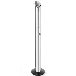 Stående askebægerstolpe rustfrit stål 170x920 mm