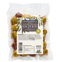 Store Mixed Oliven m/krydderier 200g
