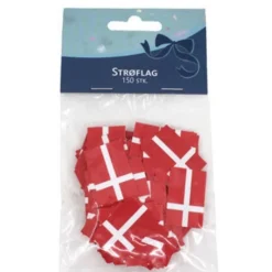 Strøflag/Flag Konfetti 150 stk. 3X2 cm