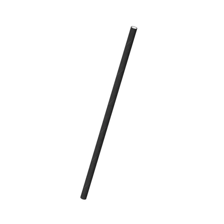 Sugerør, Ø6x140mm 4-lag Papir U. Knæk 500 stk.