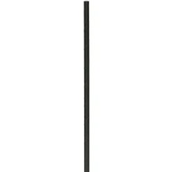 Sugerør Ø6x200 mm 4-lags uden knæk papir Sort 250 stk.