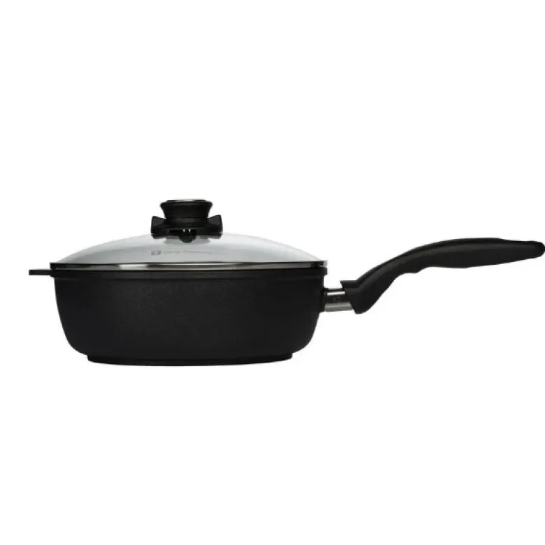 Swiss Diamond kasserolle m/låg 24 cm, induktion