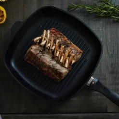 Swiss Diamond Square Grill Pande 28x28 cm, induktion