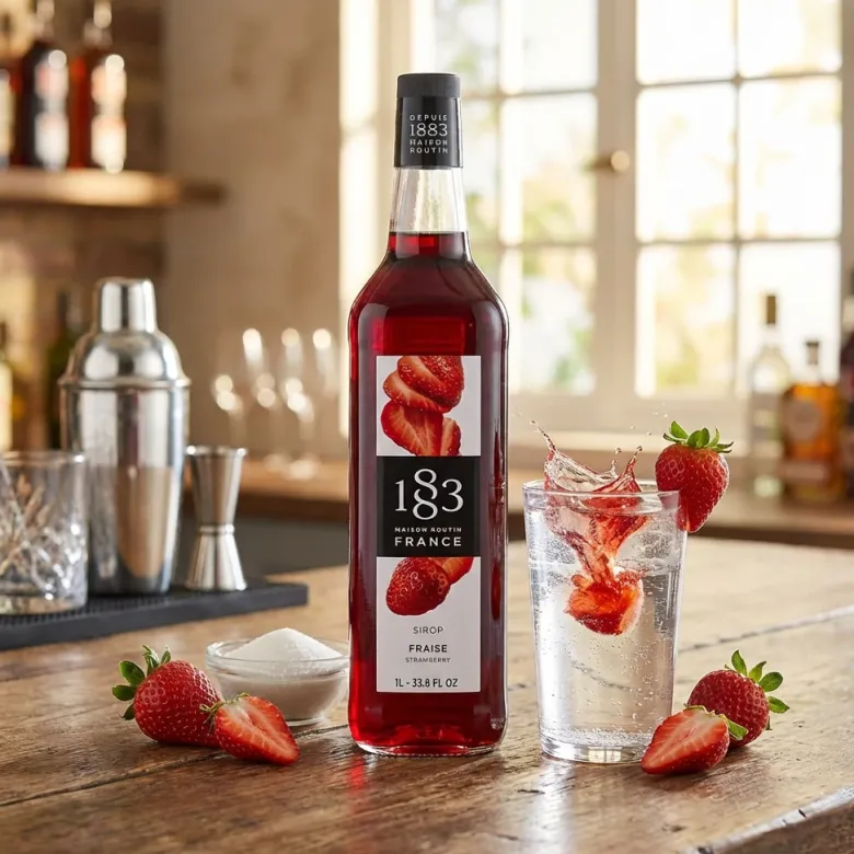 1883 Syrup Strawberry / Jordbær FL 100