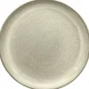 Tallerken 27cm - Sandfarvet Stentøj
