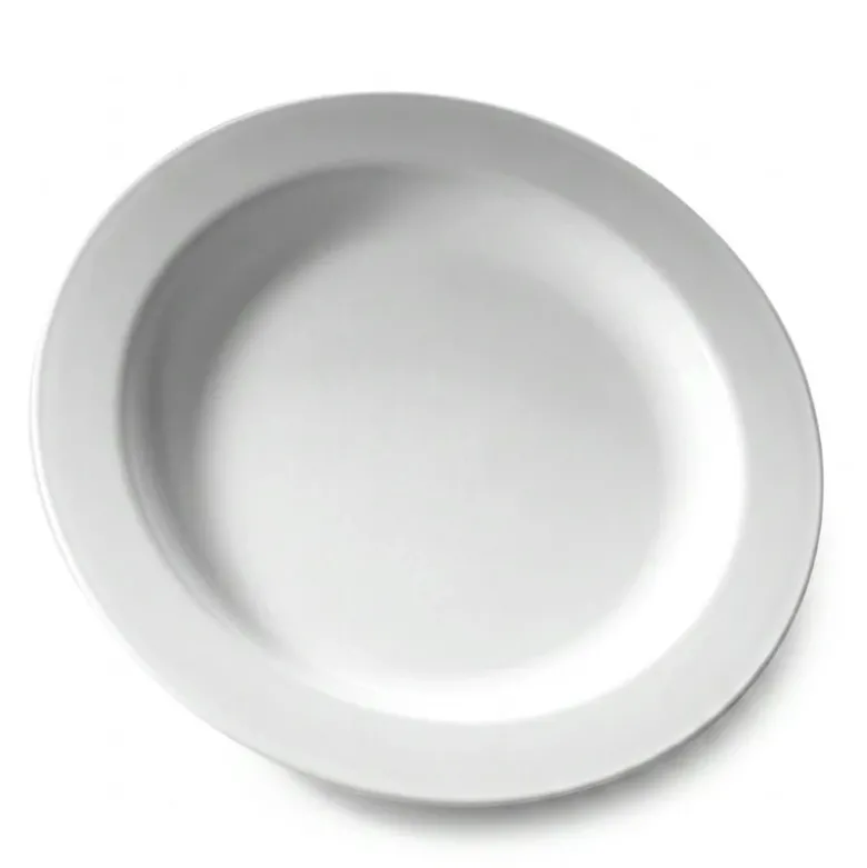 Tallerken hvid Ø24 cm