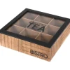 Tea box bistro 24X24X7,5CM